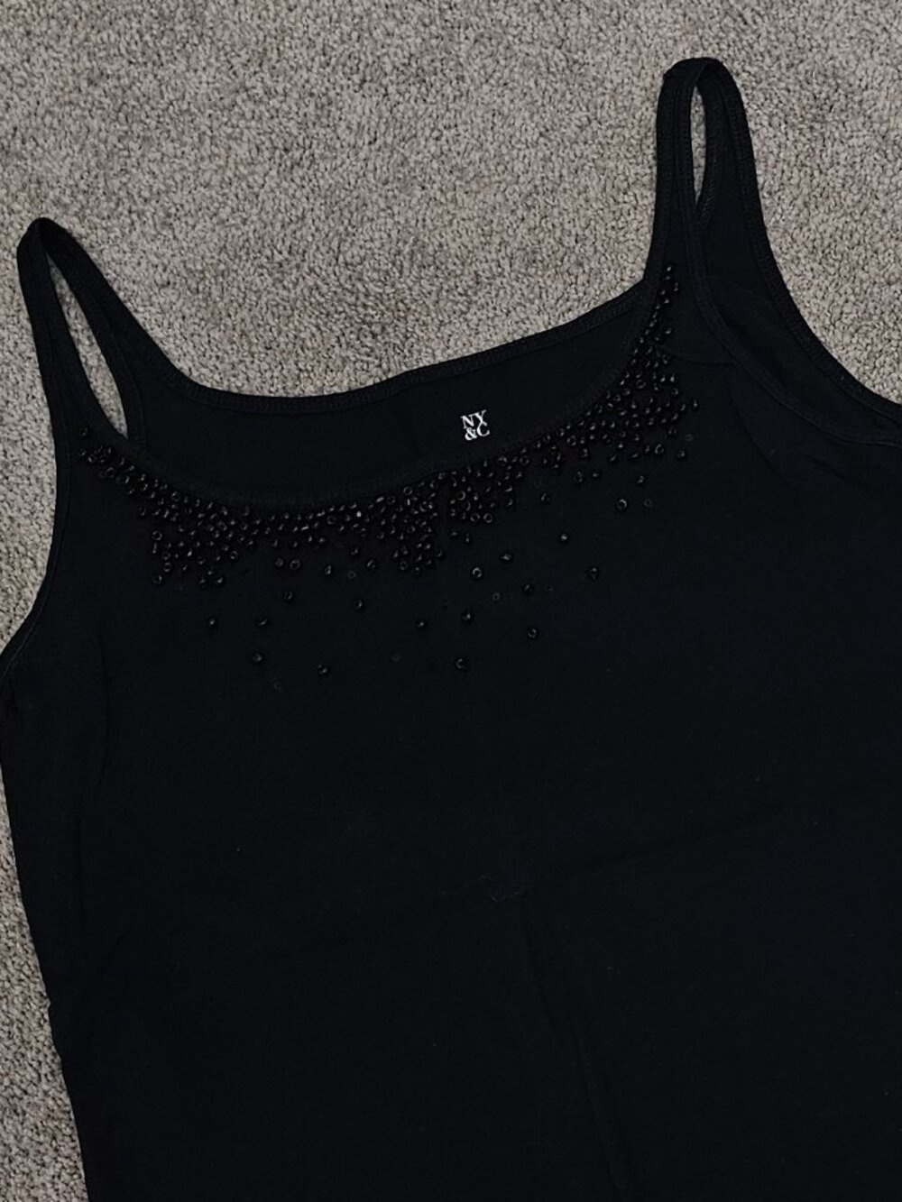 NY&C Beaded Tanks - Lot of 2